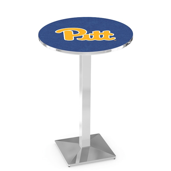 42" Chrome Pitt Pub Table